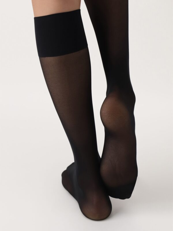 Oroblu MI BAS REPOS 70 Compression Knee Highs Black