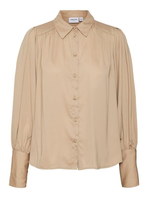 Vero Moda VMCASEY Skjorte Silver Mink