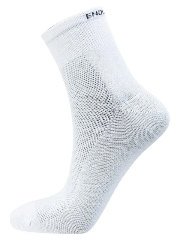 Endurance Alcudia Bamboo Run Sock Quarter White
