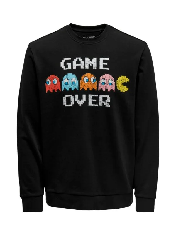 ONLY & SONS ONSPACMAN Sweatshirt Black