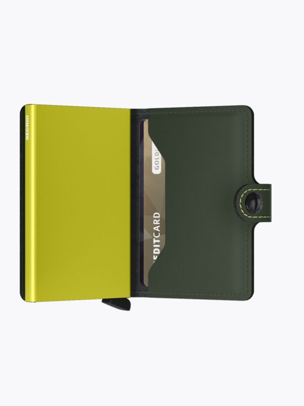 Secrid Miniwallet Matte Green & Lime