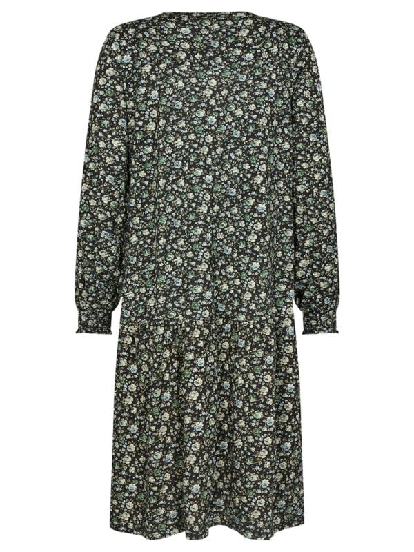 Soyaconcept SC-FELICITY AOP 405 Kjole Moss Green Combi