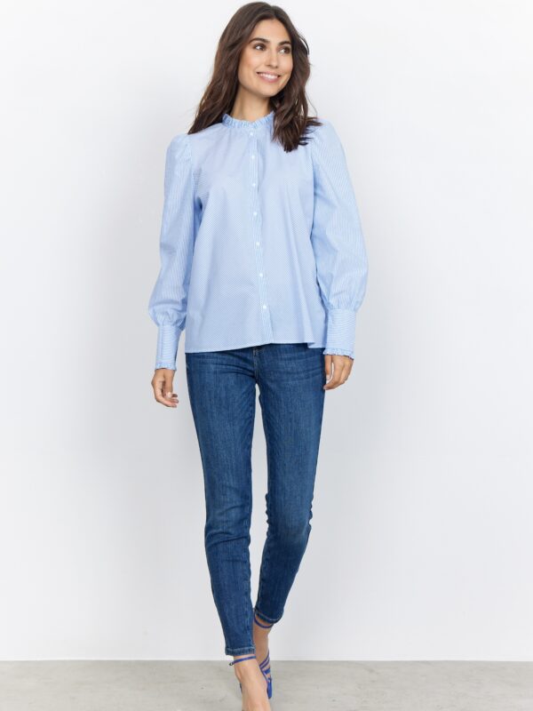 Soyaconcept SC-JESSIKA 1 Skjorte Bright Blue Combi