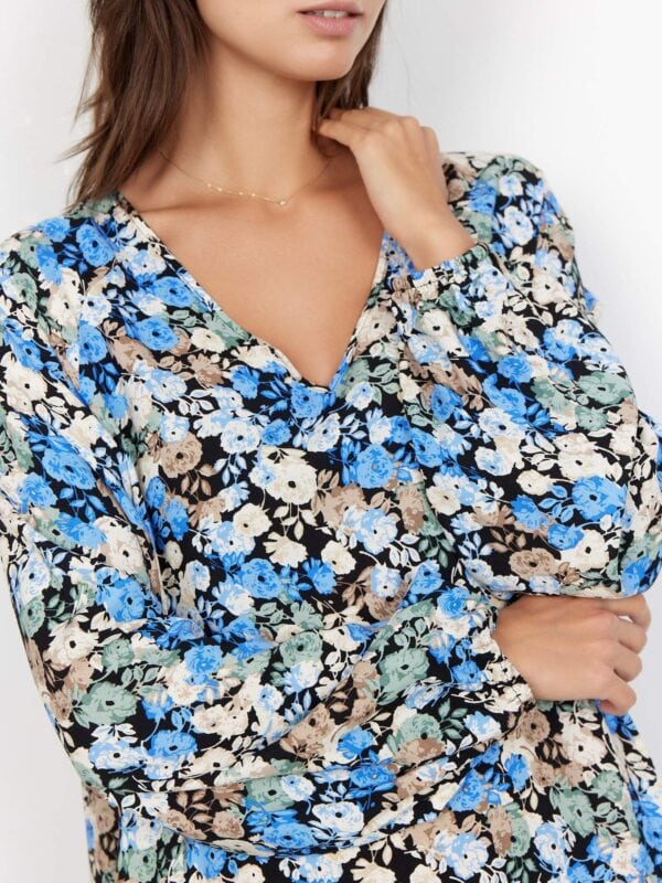 Soyaconcept SC-JOLEEN 2 Kjole Bright Blue Combi