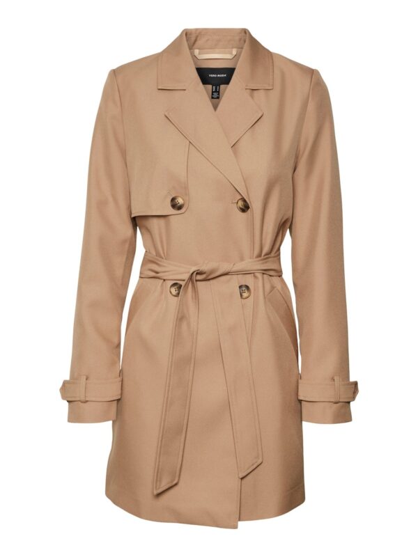 Vero Moda Celeste Trench Coat Tigers Eye