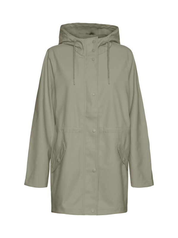 Vero Moda Malou Coated Regnjakke Laurel Oak