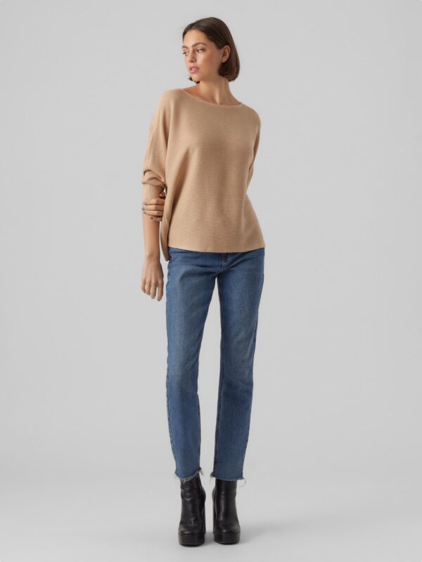 Vero Moda VMNORA BOATNECK Irish Cream W. Melange