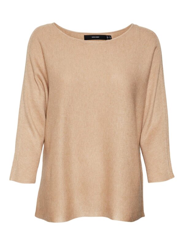 Vero Moda VMNORA BOATNECK Irish Cream W. Melange