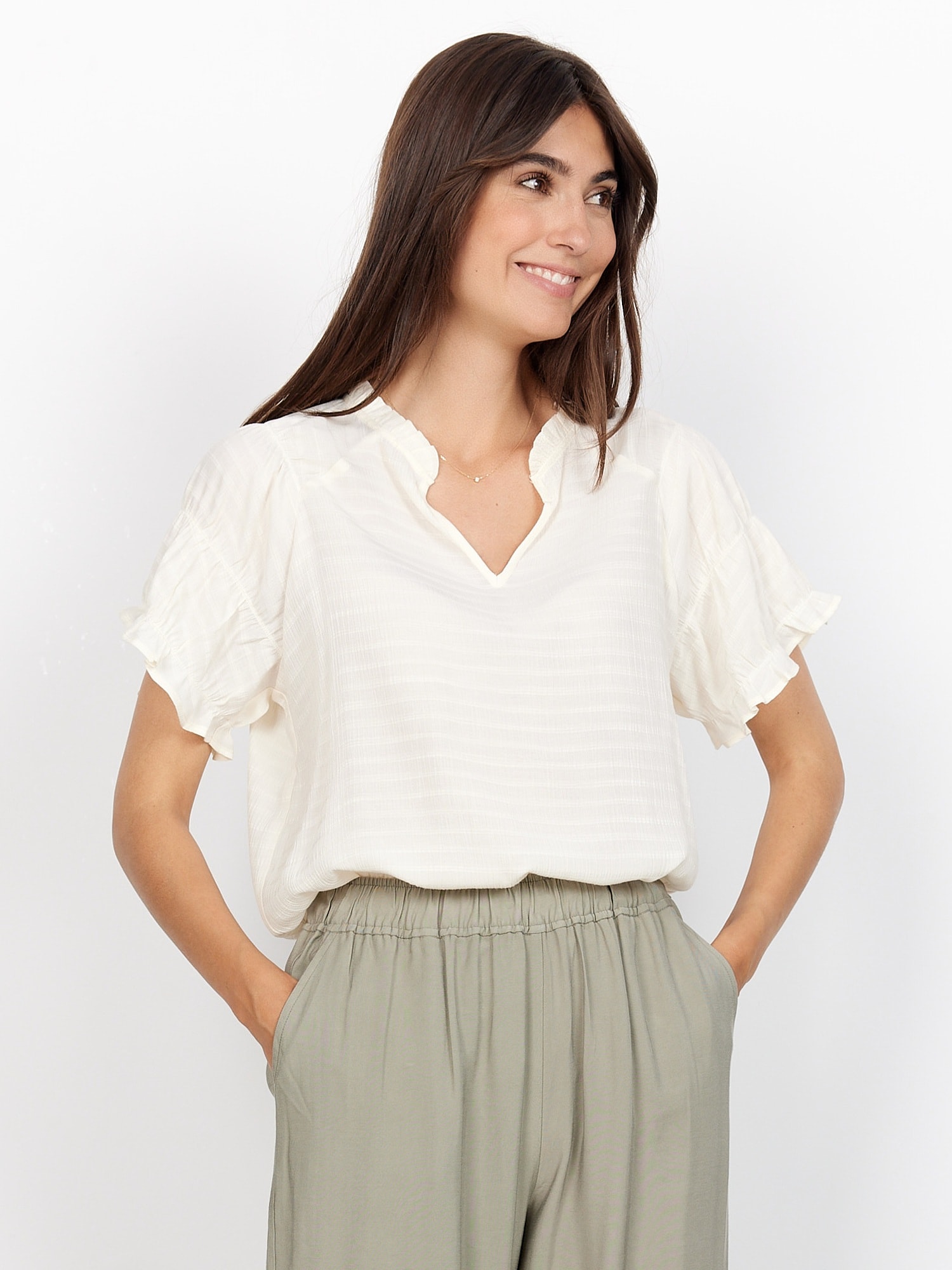 Soyaconcept SC-CALYPSO 4 Bluse Cream