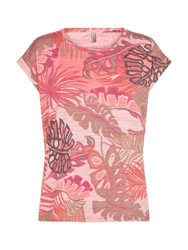 Soyaconcept SC-GALINA 29 T-Shirt Coral Haze Combi