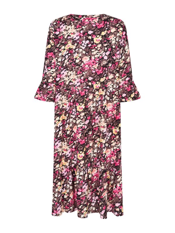 Soyaconcept SC-KARELIA 3 Kjole Fuchsia Rose Combi