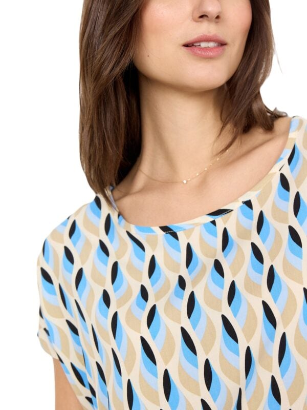 Soyaconcept SC-SAMMY 35 Bluse Bright Blue Combi