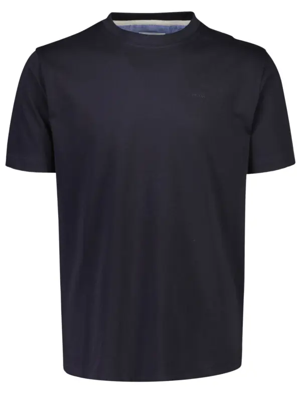 Bison O-neck Tee Navy