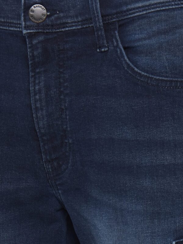 Blend Denim Cargo Shorts Denim Dark Blue