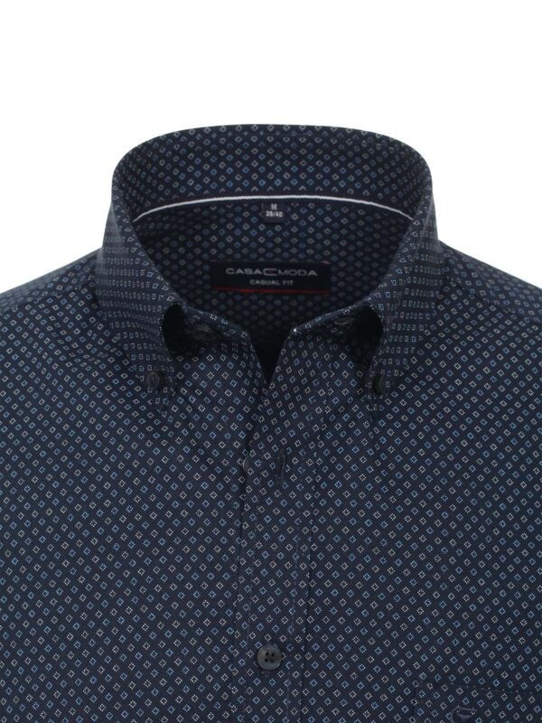 Casa Moda Casual Fit Skjorte Blue