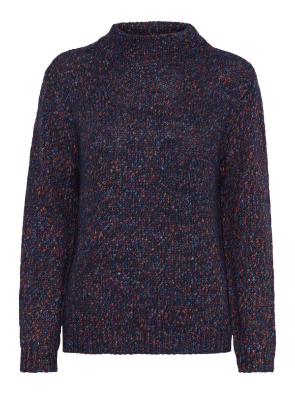 Fransa FRSPOTTA PU 1 Pullover Peacoat Mix