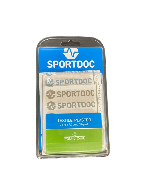 Sportdoc Textile Plaster 20-pack