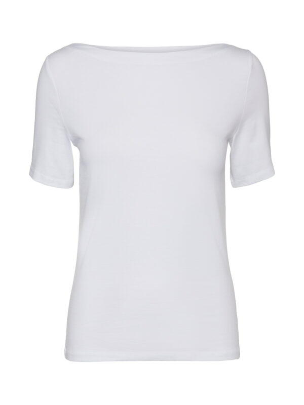 Vero Moda VMPANDA Modal S/S Top Bright White