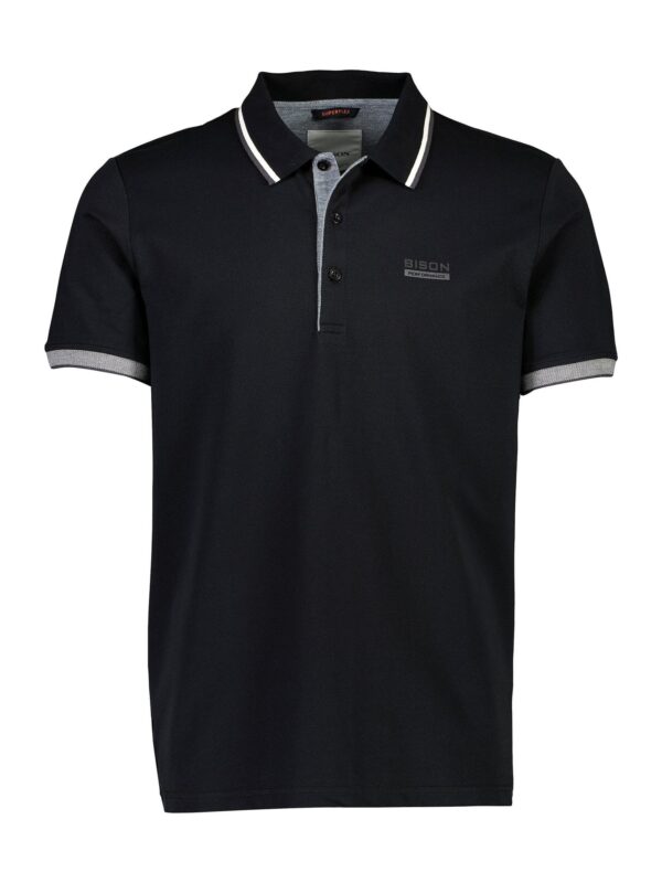 Bison Performance Superflex Polo 80-431048 Black