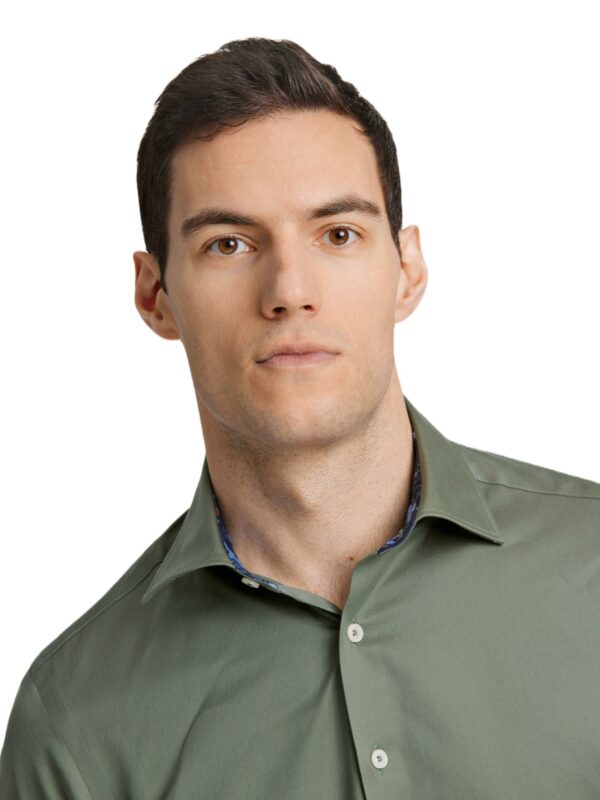 Lindbergh 1927 Twill Skjorte 30-247188 Army