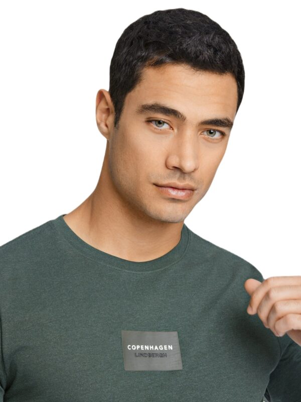 Lindbergh Copenhagen T-Shirt 30-400015 Green Mel