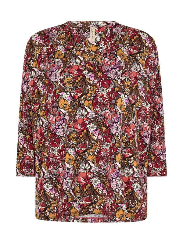 Soyaconcept SC-MARICA AOP 261 Bluse Bordeaux