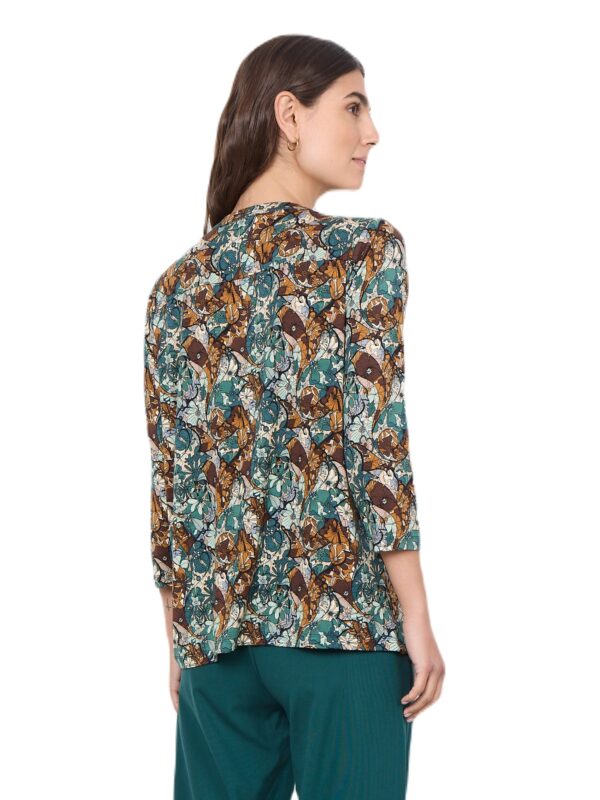 Soyaconcept SC-MARICA AOP 261 Bluse Mørkegrøn