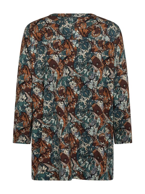 Soyaconcept SC-MARICA AOP 261 Bluse Mørkegrøn