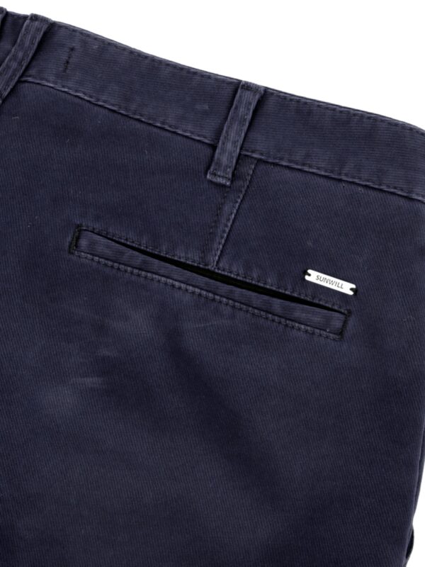 Sunwill Bomuldsbuks 15068-8219 Dark Navy