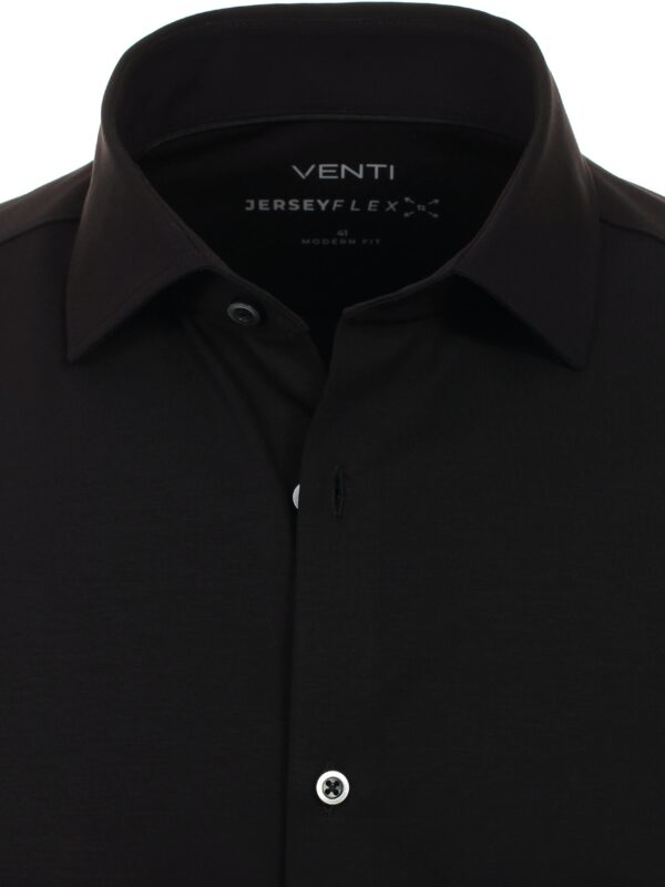 Venti Jersey Flex Skjorte 123963800 Sort
