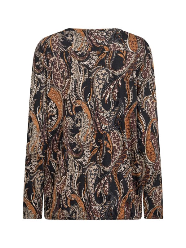 Soyaconcept SC-FELICITY AOP 435 Bluse Brun
