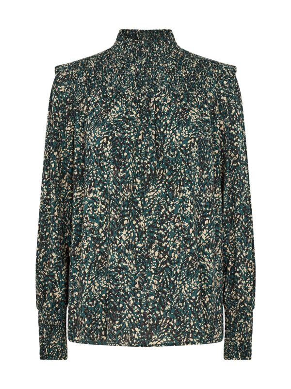 Soyaconcept SC-TASMIN 1 Bluse Mørkegrøn