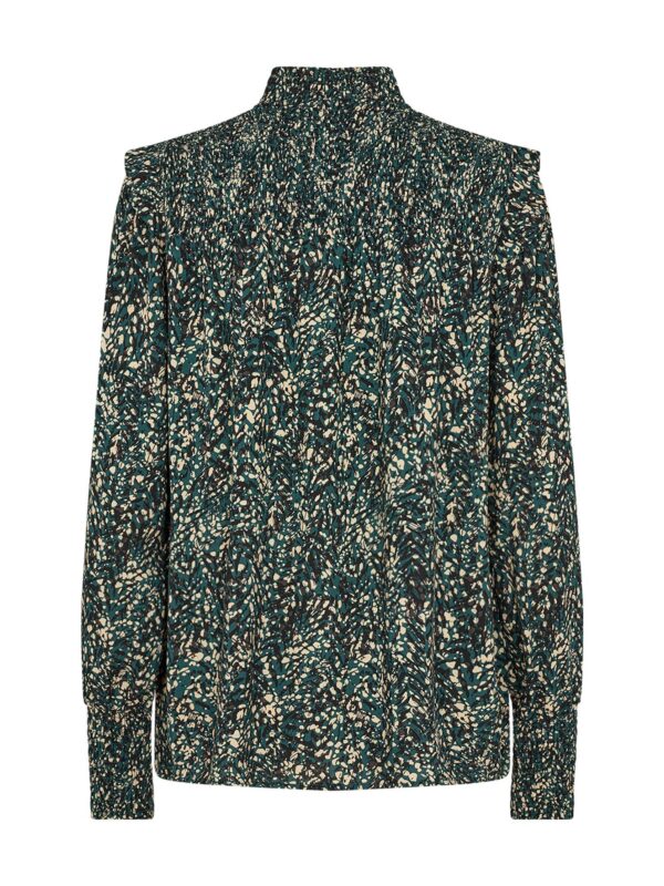 Soyaconcept SC-TASMIN 1 Bluse Mørkegrøn