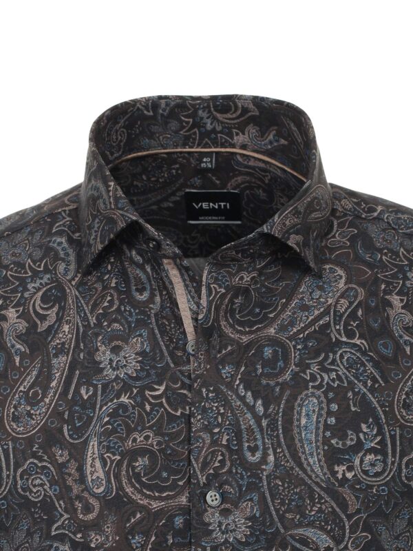 Venti Business Skjorte 134135100 Anthracite