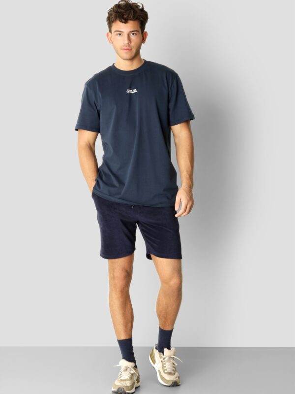 Clean Cut Copenhagen Cohen Brushed Tee SS Navy