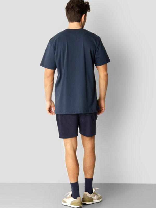 Clean Cut Copenhagen Cohen Brushed Tee SS Navy