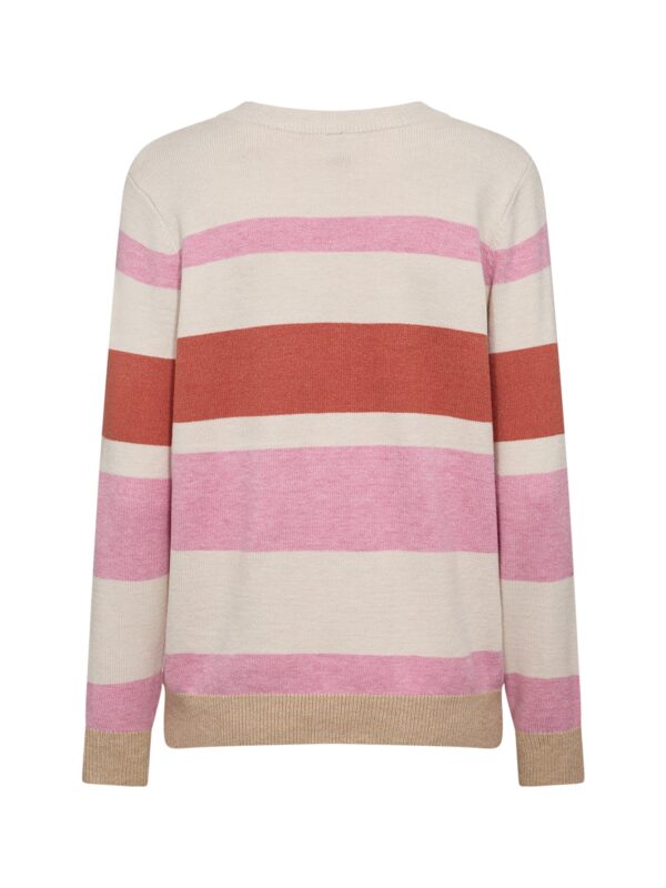 Soyaconcept SC-KANITA STRIPE 14 Pullover Pink Melange