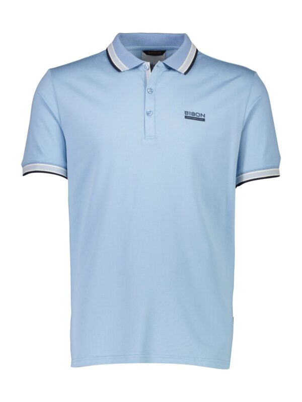 Bison Performance Polo Superflex Blue