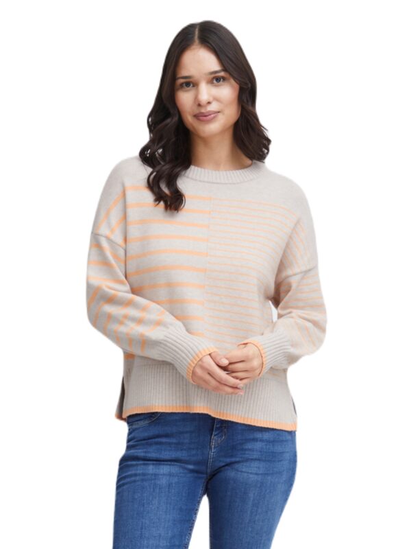 Fransa FRBITTE 7 Pullover Apricot Wash mix