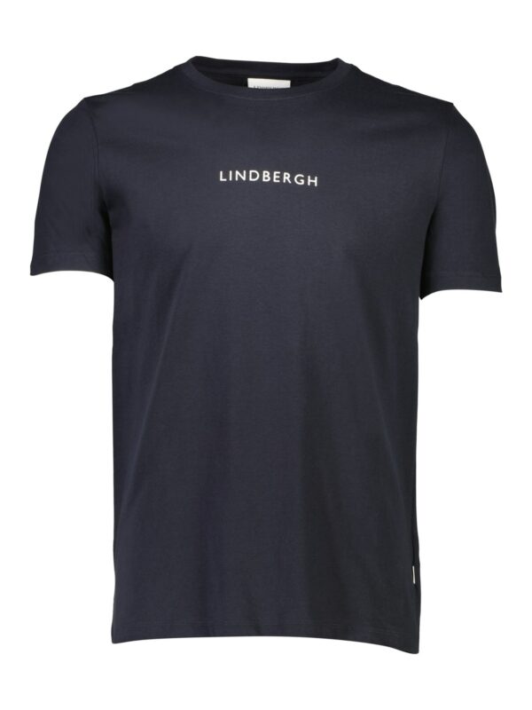 Lindbergh Print T-Shirt 30-400200B Navy
