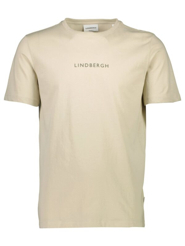 Lindbergh Print T-Shirt 30-400200B Stone