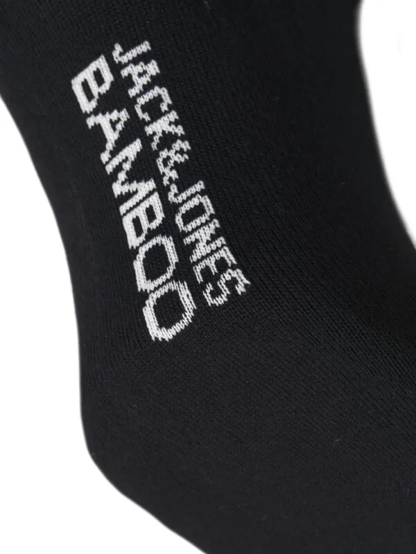 Jack & Jones Bamboo Footies 5-Pack Black