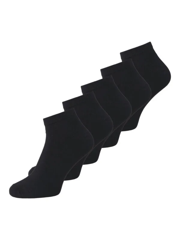 Jack & Jones Bamboo Footies 5-Pack Black