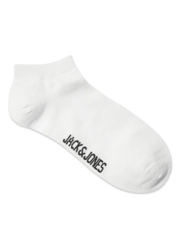 Jack & Jones Bamboo Footies 5-Pack White