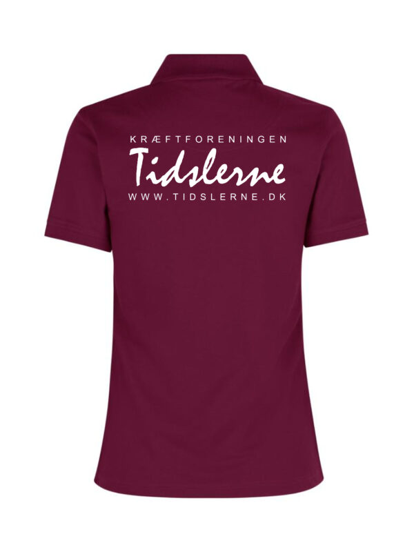 Kræftforeningen Tidslerne Dame Polo 0527 Bordeaux