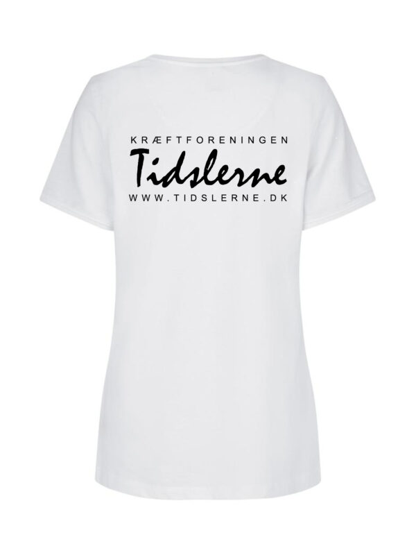 Kræftforeningen Tidslerne Dame T-shirt 0371 Hvid