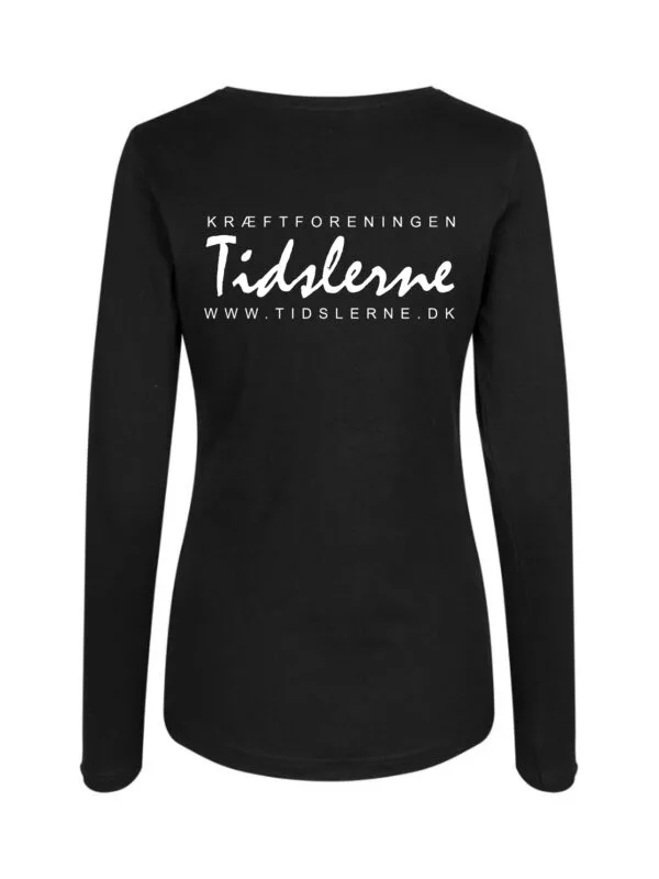 Kræftforeningen Tidslerne Dame T-shirt 0509 Sort