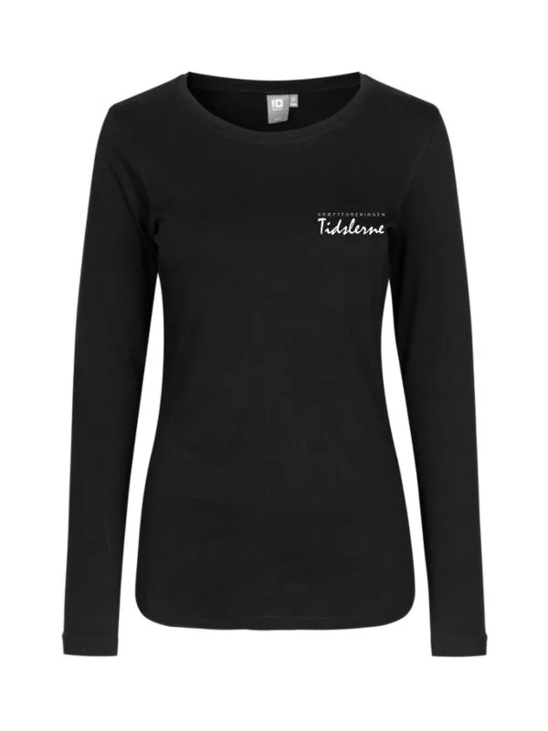Kræftforeningen Tidslerne Dame T-shirt 0509 Sort