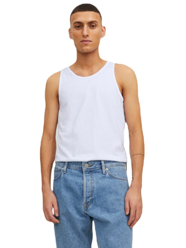 Jack & Jones Basic Tanktop 2-Pack Hvid