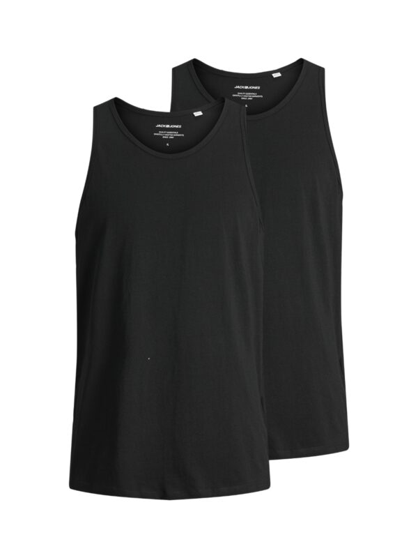 Jack & Jones Basic Tanktop 2-Pack Sort